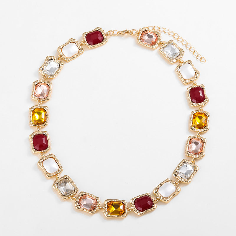 women necklace cz