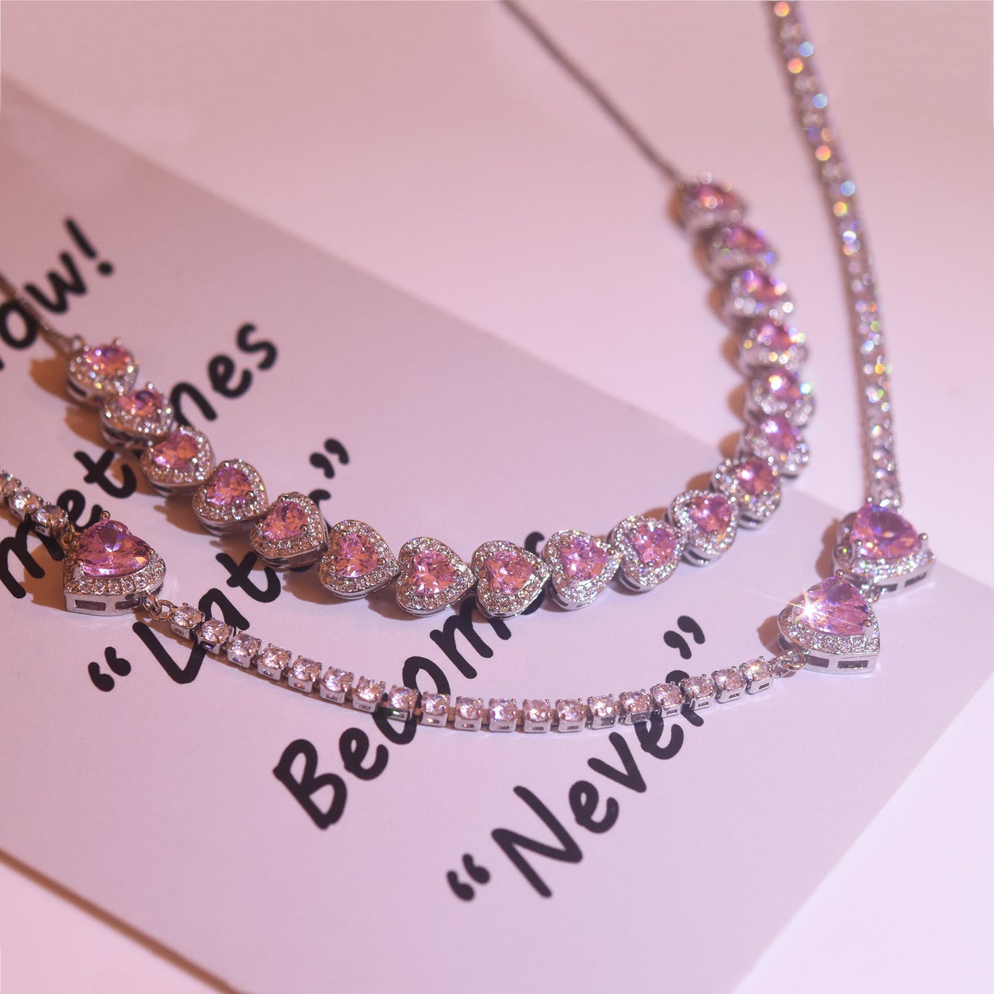 women necklace cz