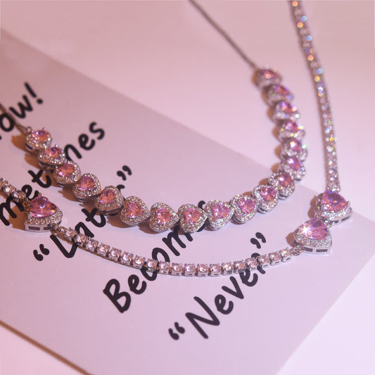 women necklace cz